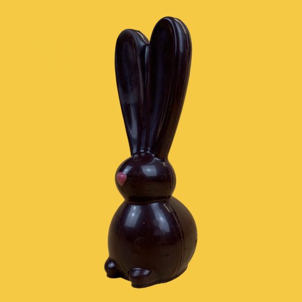 Grand lièvre chocolat noir