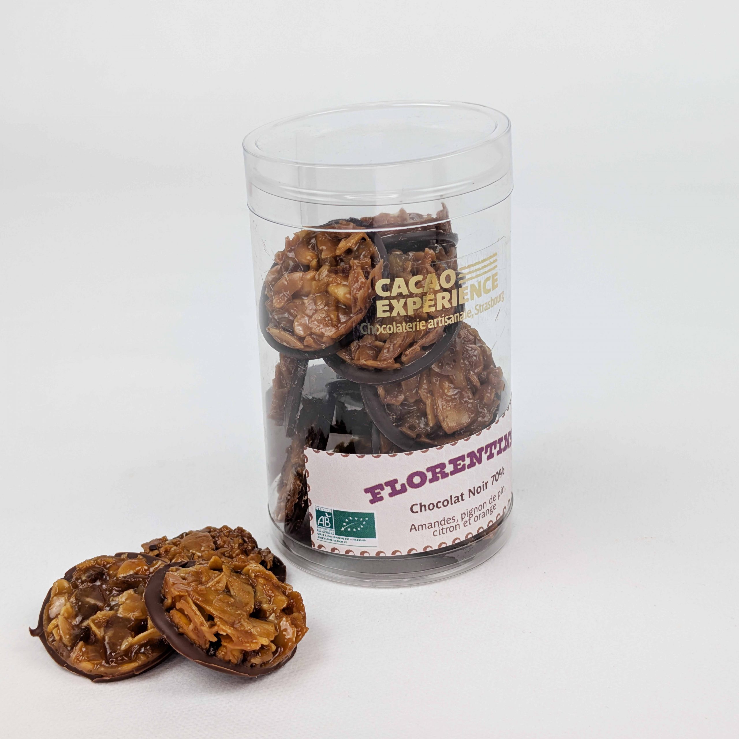 florentins chocolat noir 70%