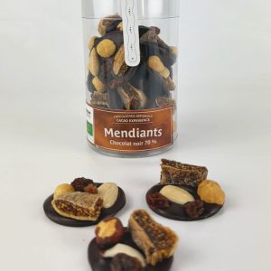 mendiants chocolat noir