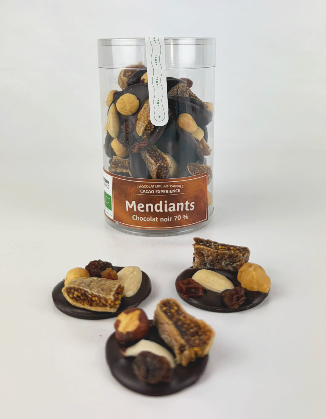 mendiants chocolat noir