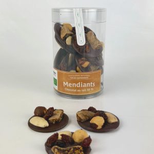 mendiants chocolat au lait